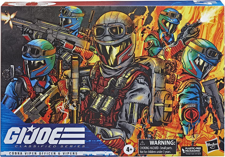 G. I. Joe Classified Series Vipers and Viper Officer Troop 6-Inch Action Figure Builder Pack