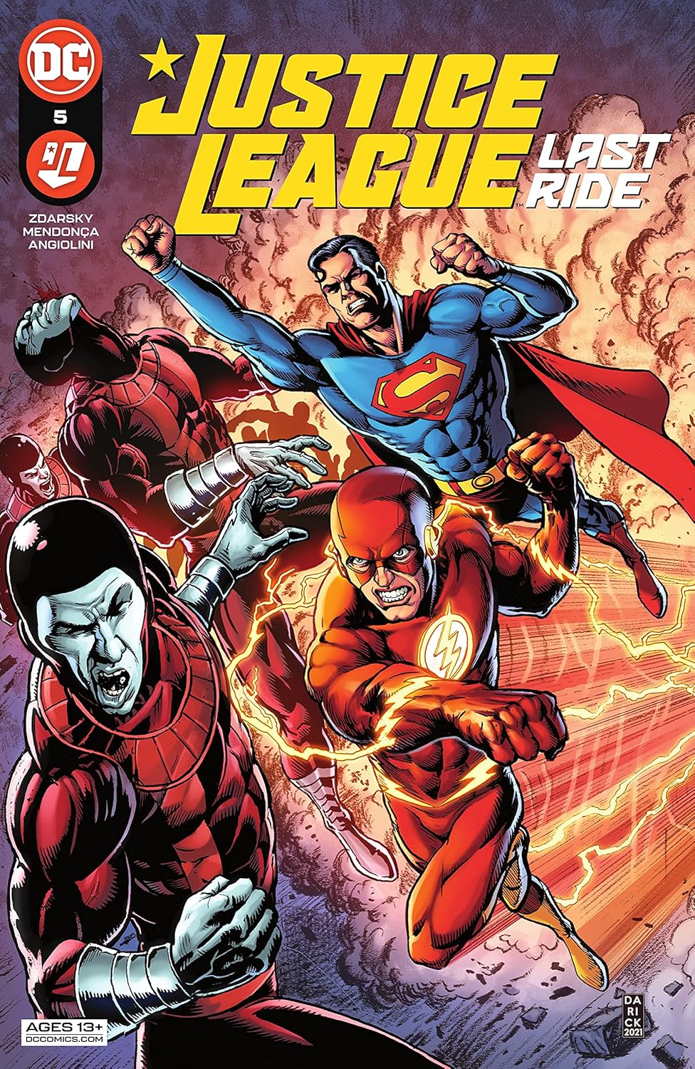 Justice League Last Ride #5 (Of 7) Cover A Darick Robertson <BINS>