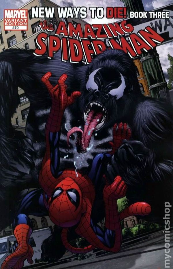 Amazing Spider-Man (1963) #570 Marvel Apes Variant - 1st Full Appearance of Anti-Venom OXV-02