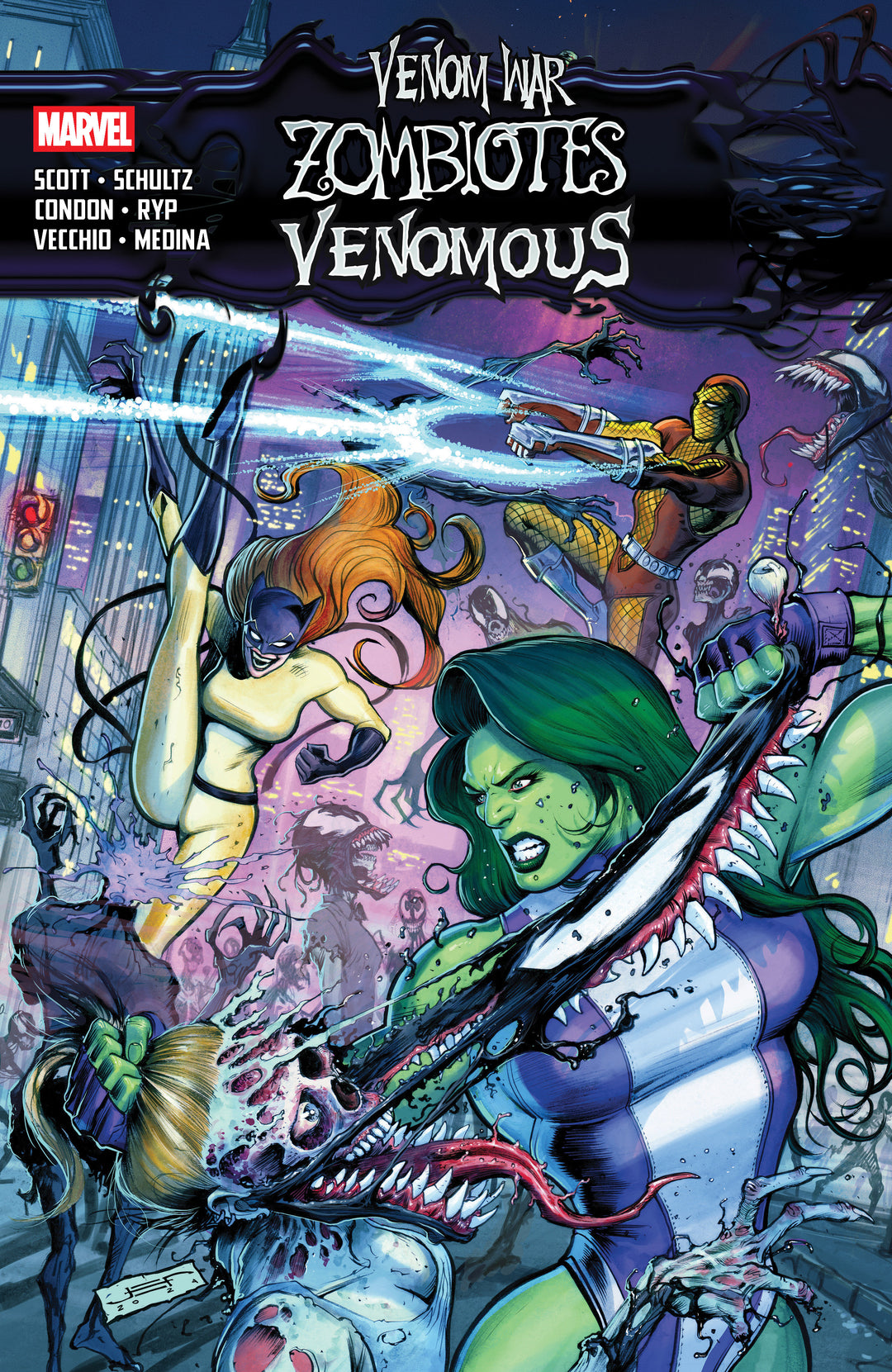 Venom War Zombiotes/Venomous TPB