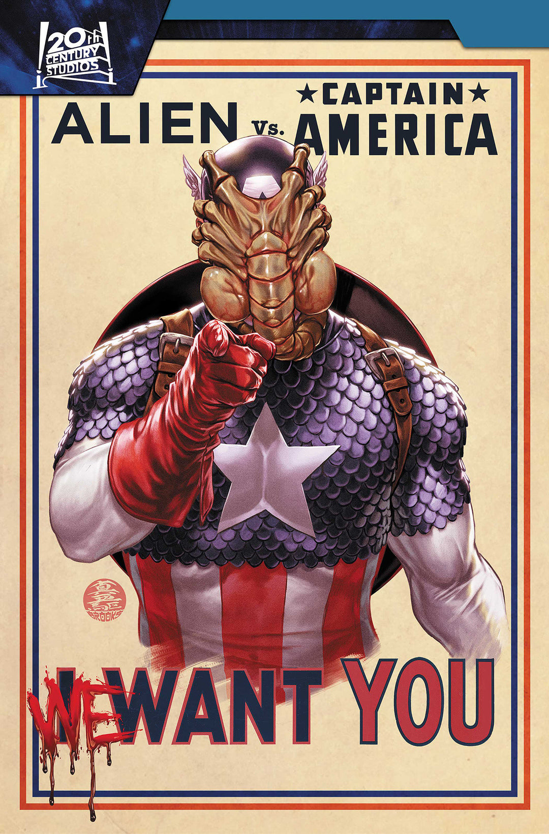 Alien vs Captain America TPB