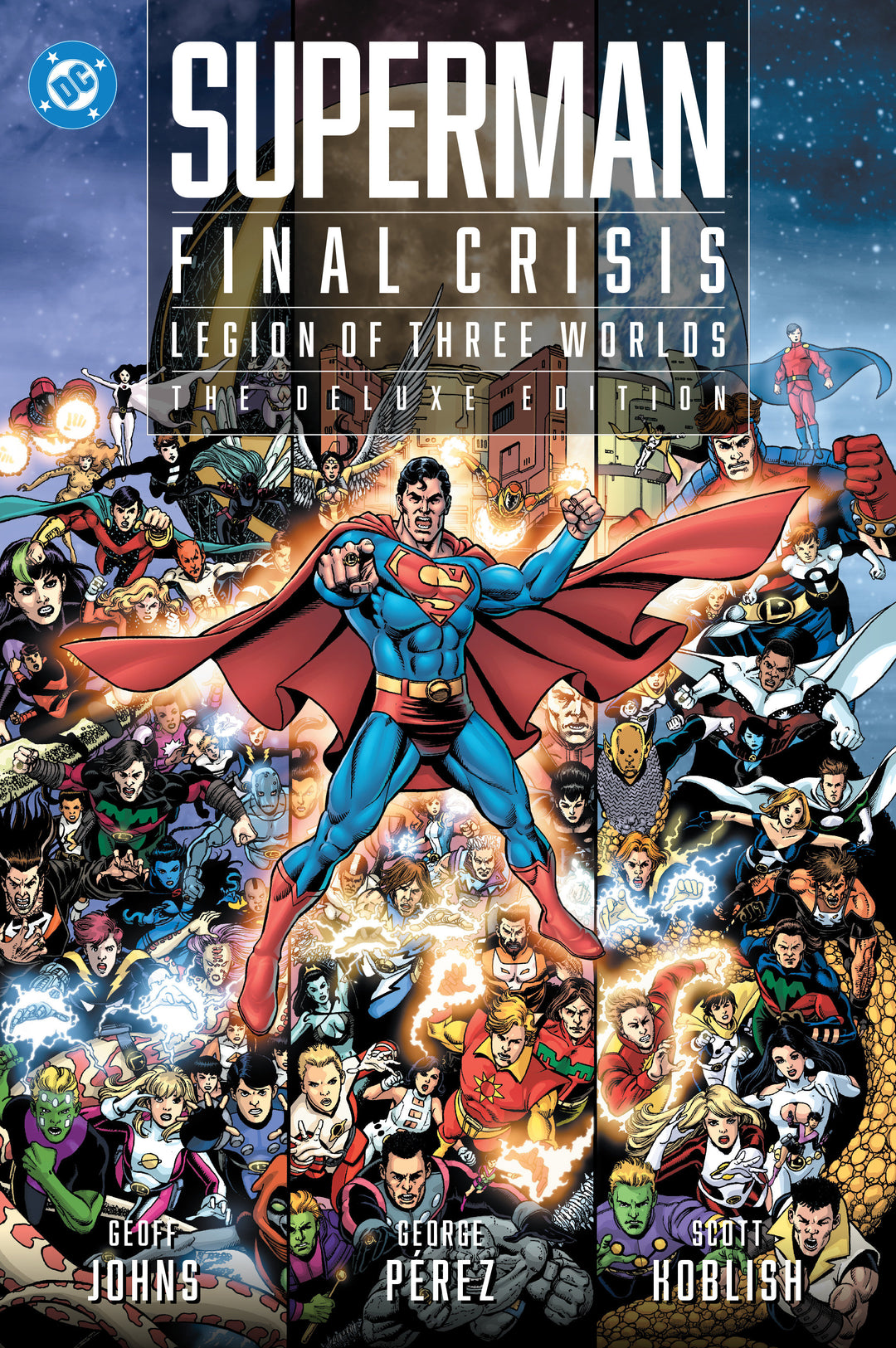 Superman Final Crisis Legion Of Three Worlds HC The Deluxe Edition