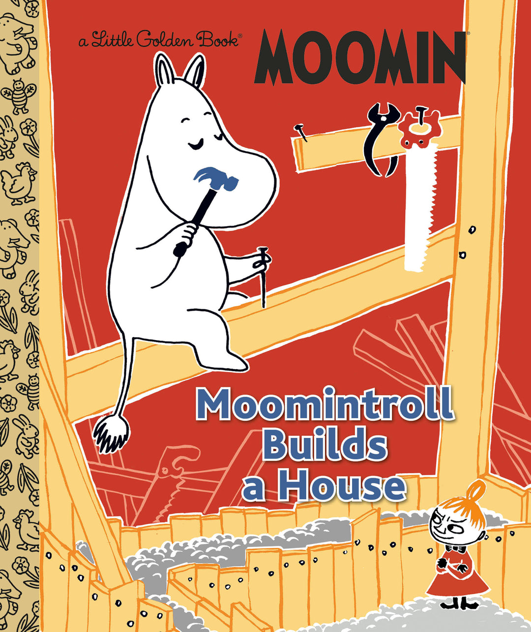 Little Golden Book: Moomin Moomintroll Builds A House