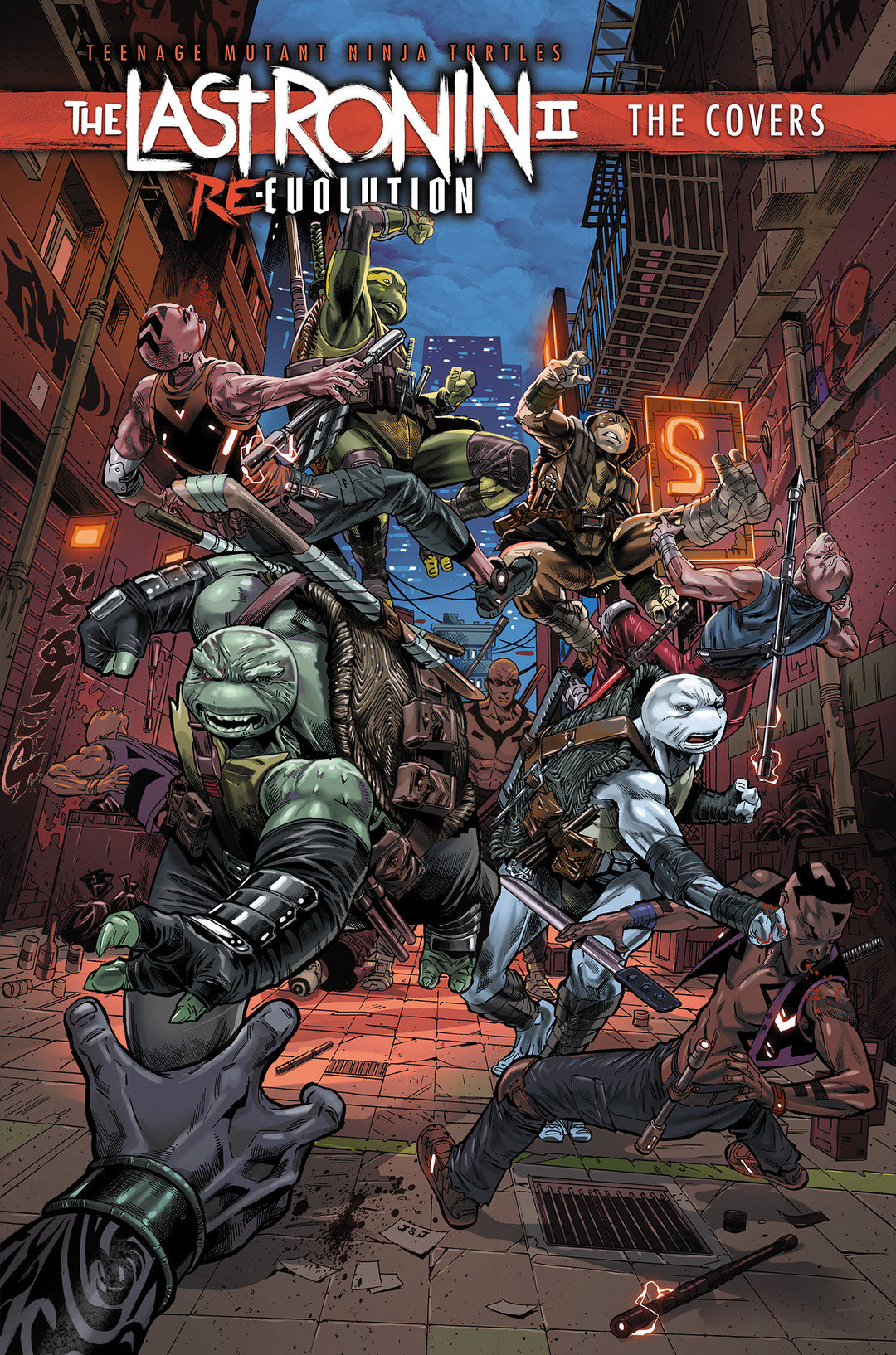 Teenage Mutant Ninja Turtles The Last Ronin II Re Evolution GN The Covers
