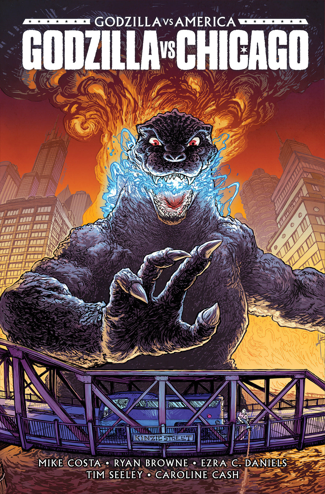 Godzilla vs America Chicago TPB