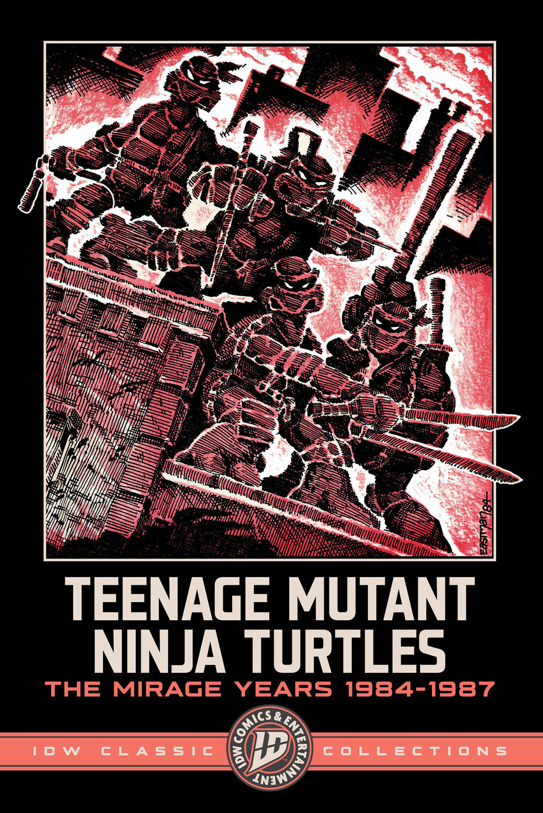 Teenage Mutant Ninja Turtles The Mirage Years 1984-1987 TPB IDW Classic Collections