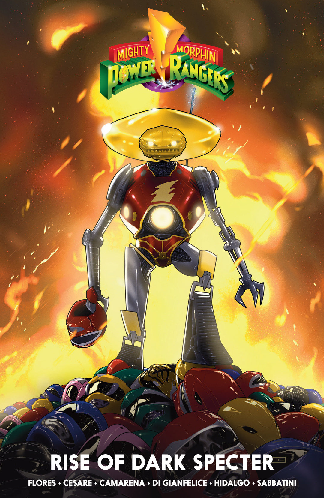 Mighty Morphin Power Rangers Rise Of Dark Specter TPB