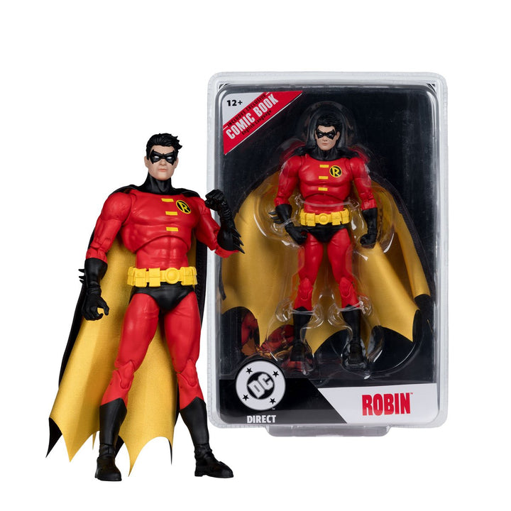 DC Direct: Page Punchers Wave 12 - Robin Teen Titans #41 (7-Inch Scale Action Figure) with Comic
