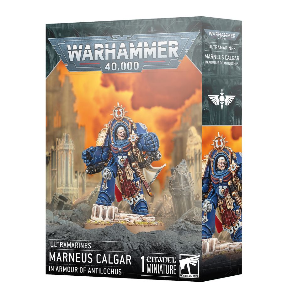 Warhammer: Ultramarines - Marneus Calgar in Armour of Antilochus