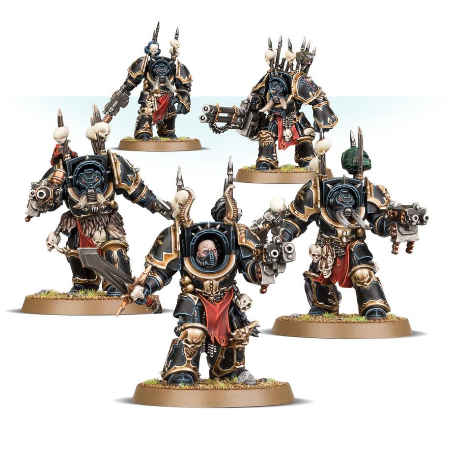 Warhammer 40k: Chaos Space Marines - Chaos Terminator Squad