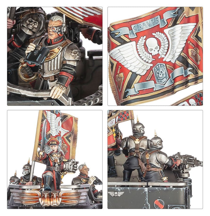 Warhammer 40k: Astra Militarum - Commissar Graves (Pre Order)