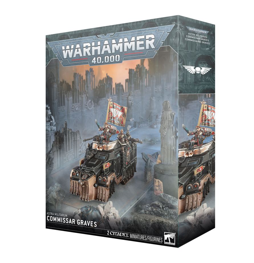Warhammer 40k: Astra Militarum - Commissar Graves (Pre Order)