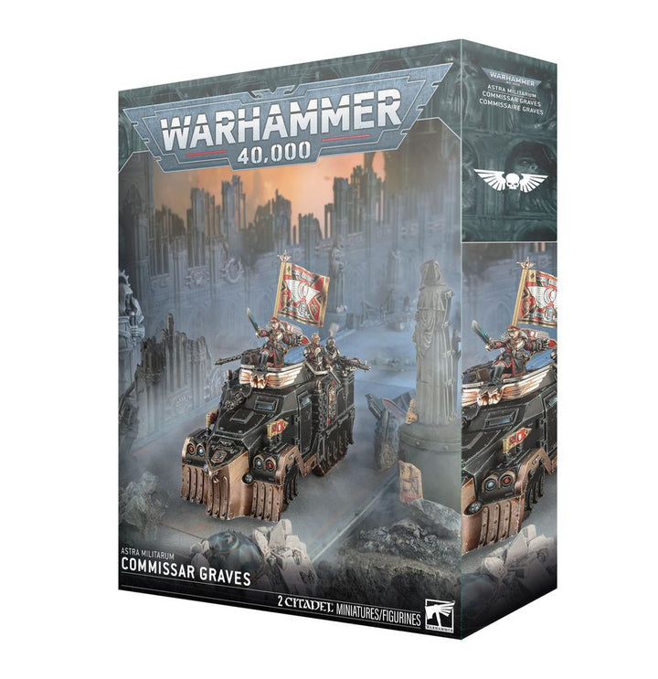 Warhammer 40k: Astra Militarum - Commissar Graves (Pre Order)