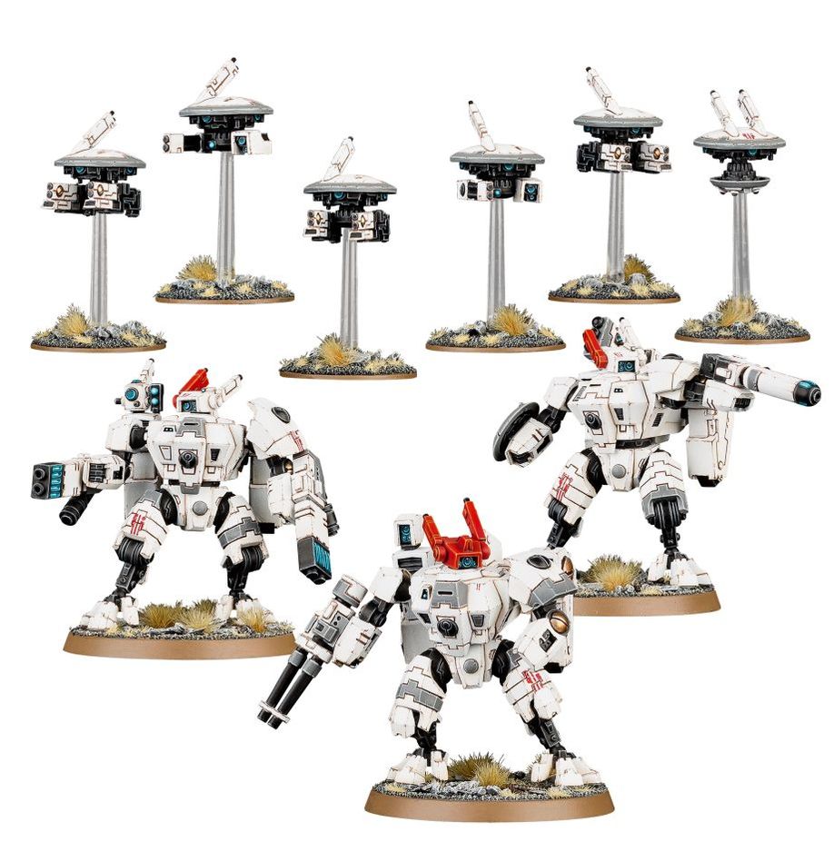 Warhammer 40k: T’au Empire - Farsight Cadre Battleforce