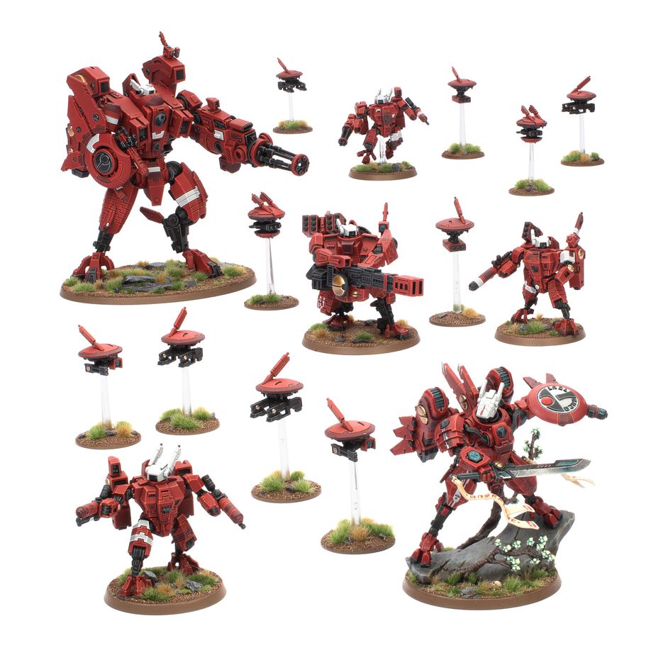 Warhammer 40k: T’au Empire - Farsight Cadre Battleforce