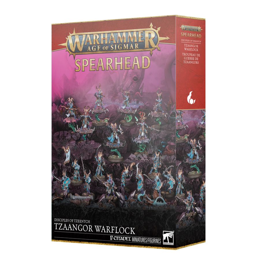 Warhammer AoS: Disciples of Tzeentch - Tzaangor Warflock Spearhead