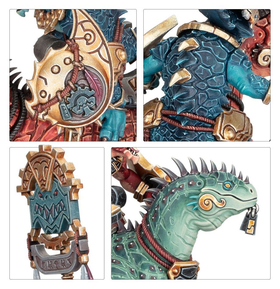 Warhammer AoS: Seraphon - Aggradon Lancers