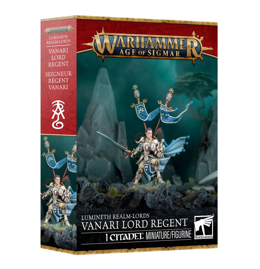Warhammer AoS: Lumineth Realm-Lords - Vanari Lord Regent