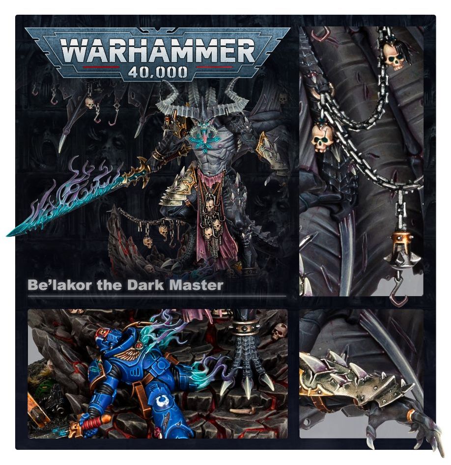 Warhammer AoS: Slaves to Darkness - Be'Lakor the Dark Master