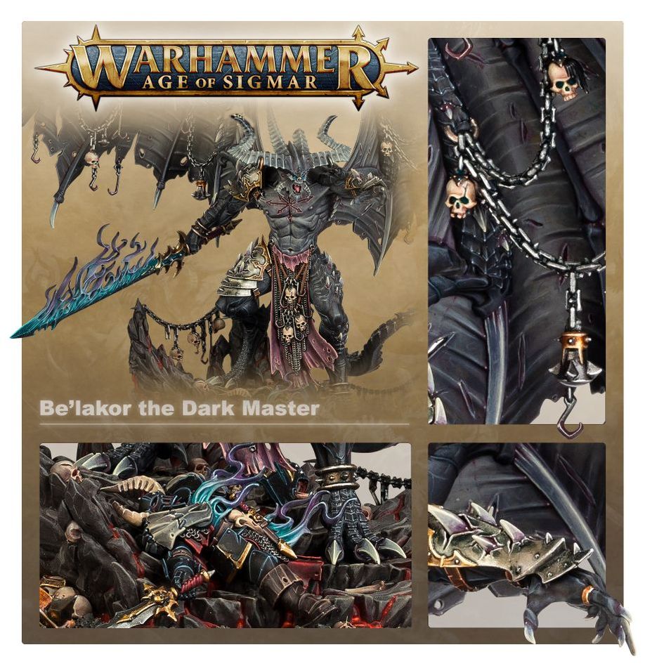 Warhammer AoS: Slaves to Darkness - Be'Lakor the Dark Master