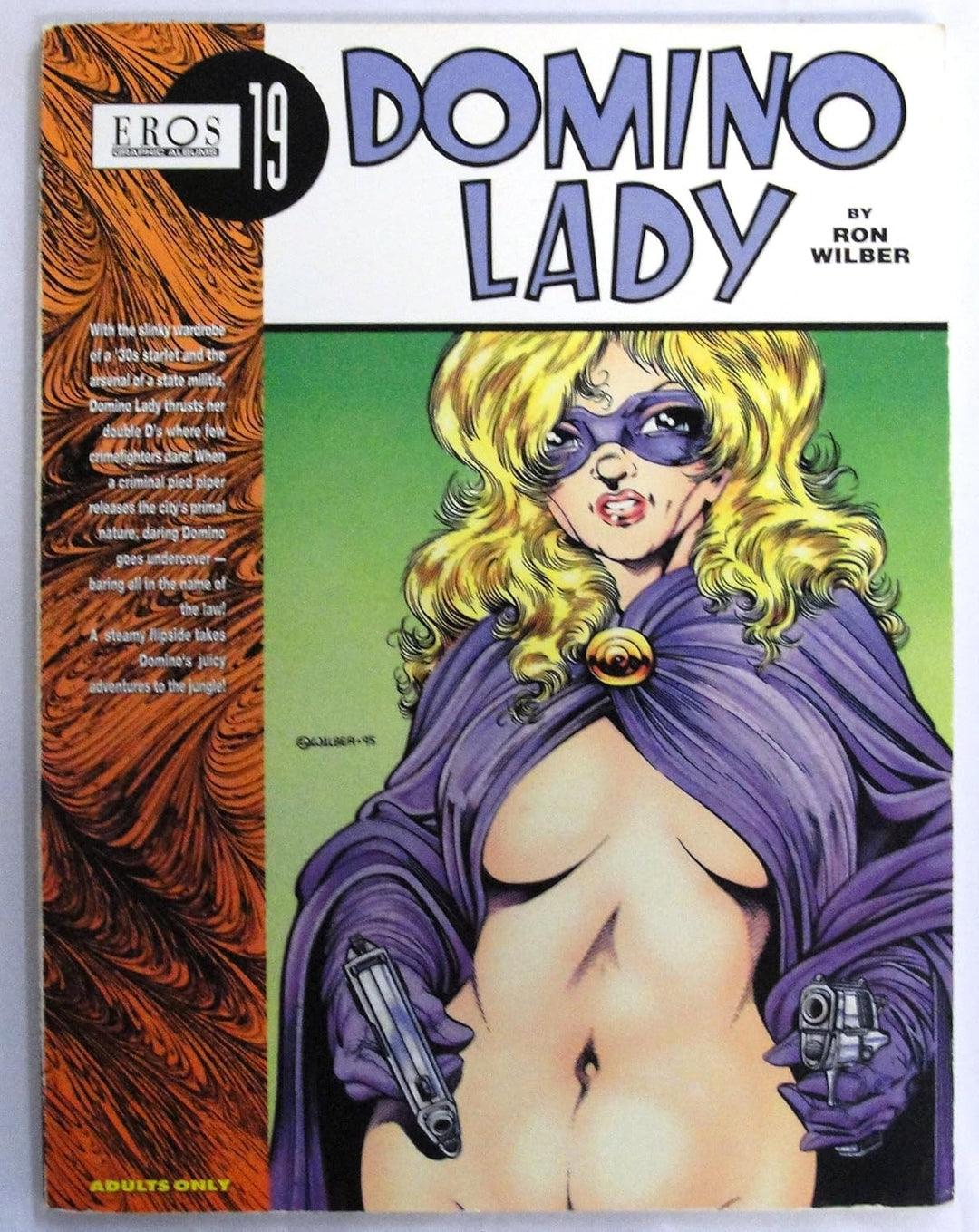 Eros Graphic Novel Volume 19 Domino Lady and Jungle Adventure (Adult)