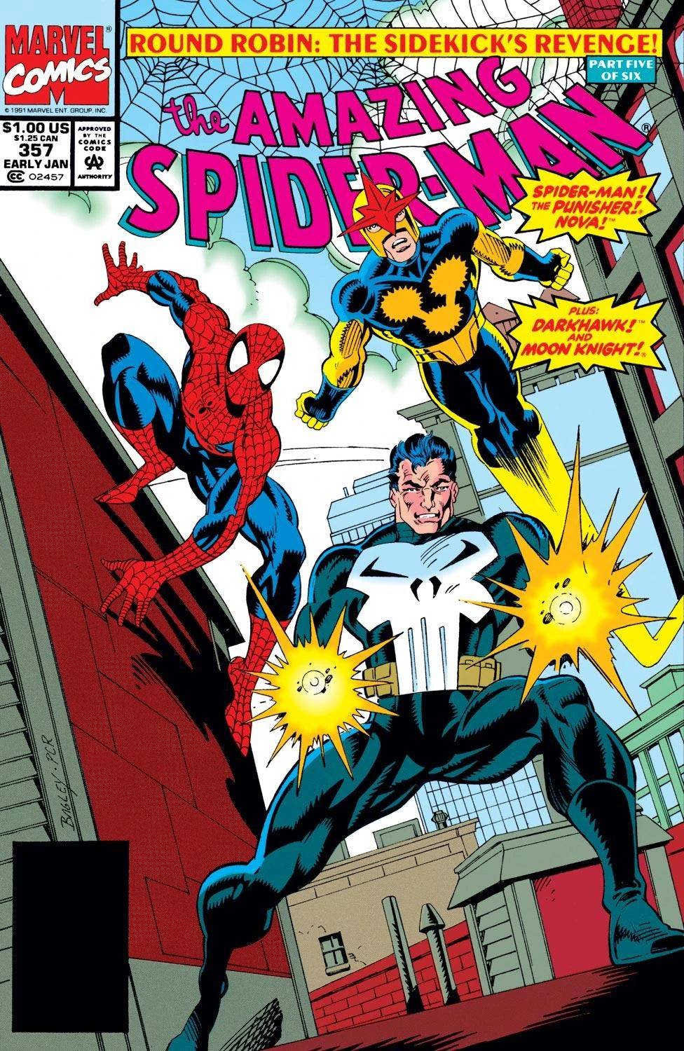 Amazing Spider-Man (1963) #357 <OXB-03>