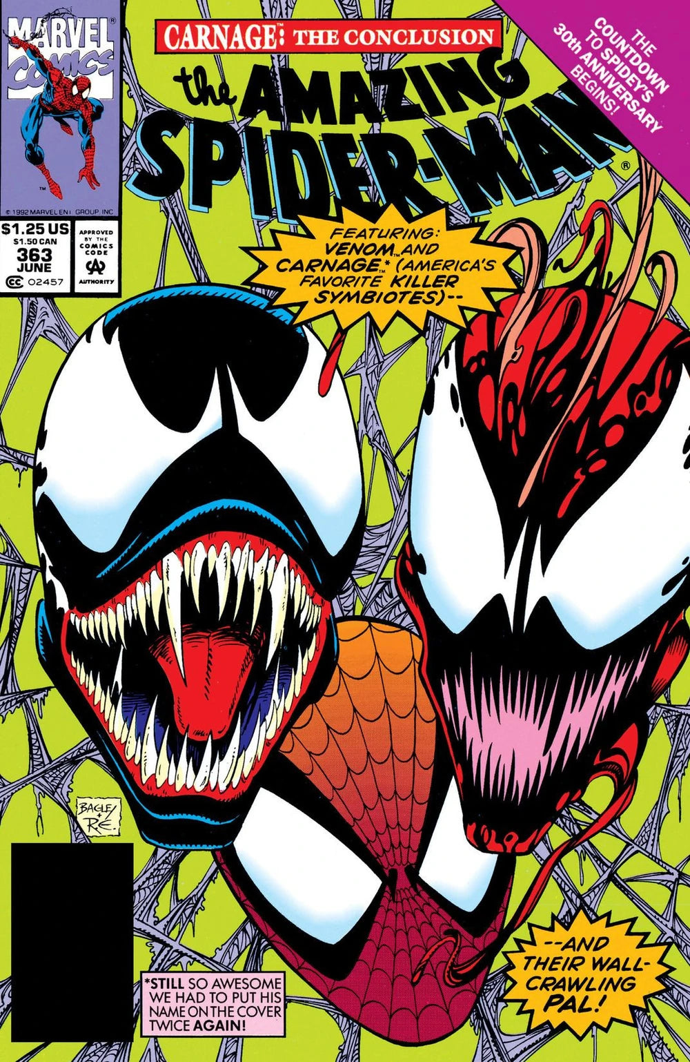 Amazing Spider-Man (1963) #363 <OXB-03>
