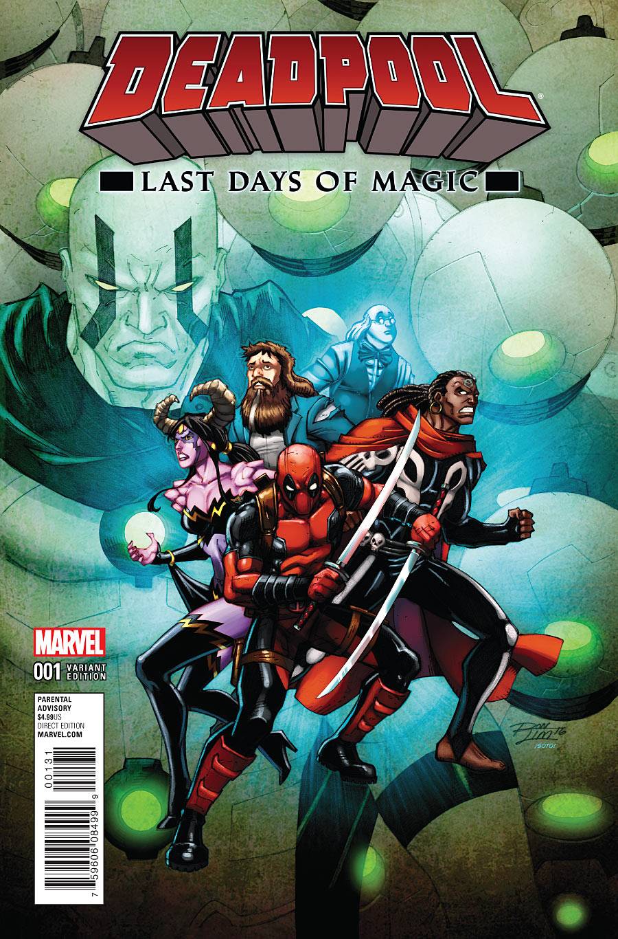 Deadpool Last Days Of Magic #1 Lim Variant <BINS>