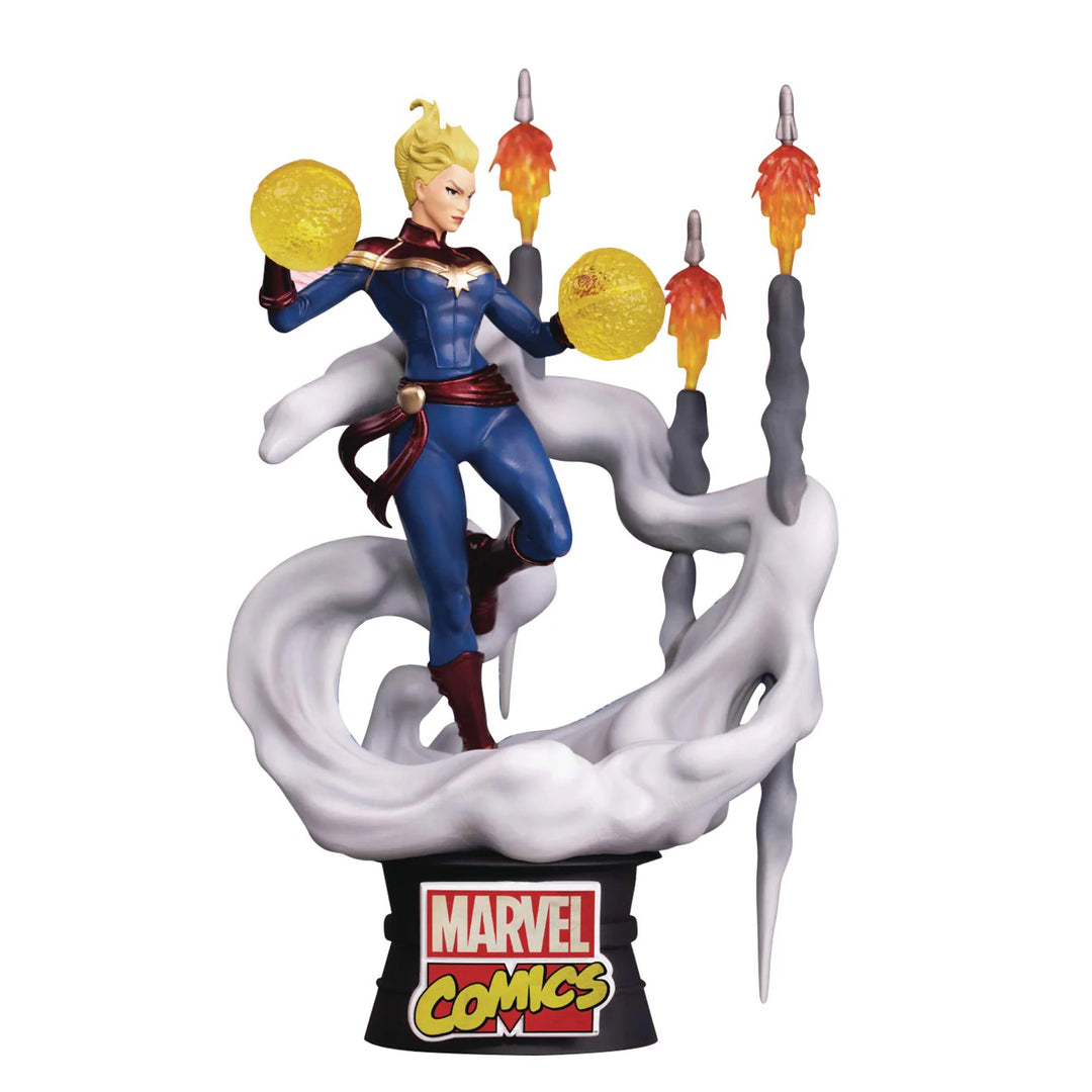 Captain Marvel Comic Version Diorama Stage D-Stage Figure Statue