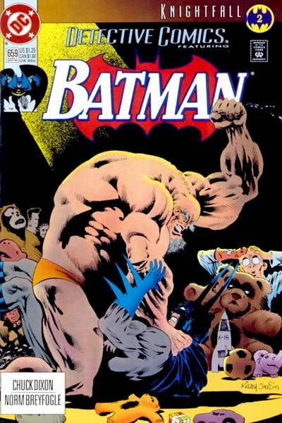 Detective Comics #659 [Knightfall - Part 2] Variant (2nd Print) <C-BINS>