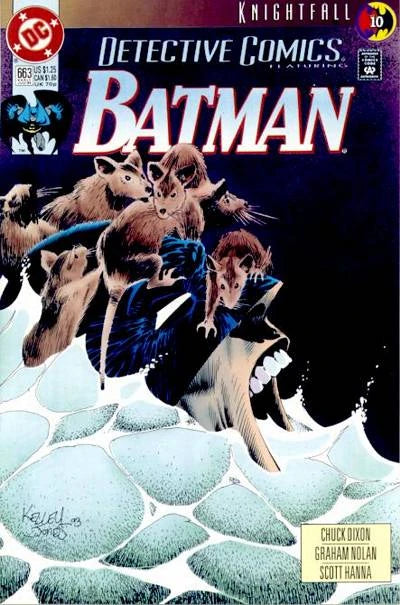 Detective Comics #663 [Knightfall - Part 10] <C-BINS>