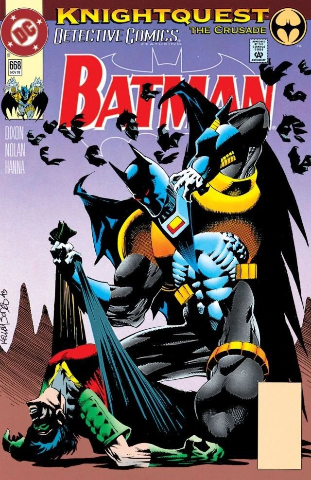 Detective Comics #668 [Knightquest The Crusade] <C-BINS>