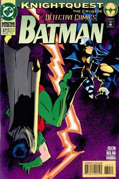 Detective Comics #672 [Knightquest The Crusade] <C-BINS>