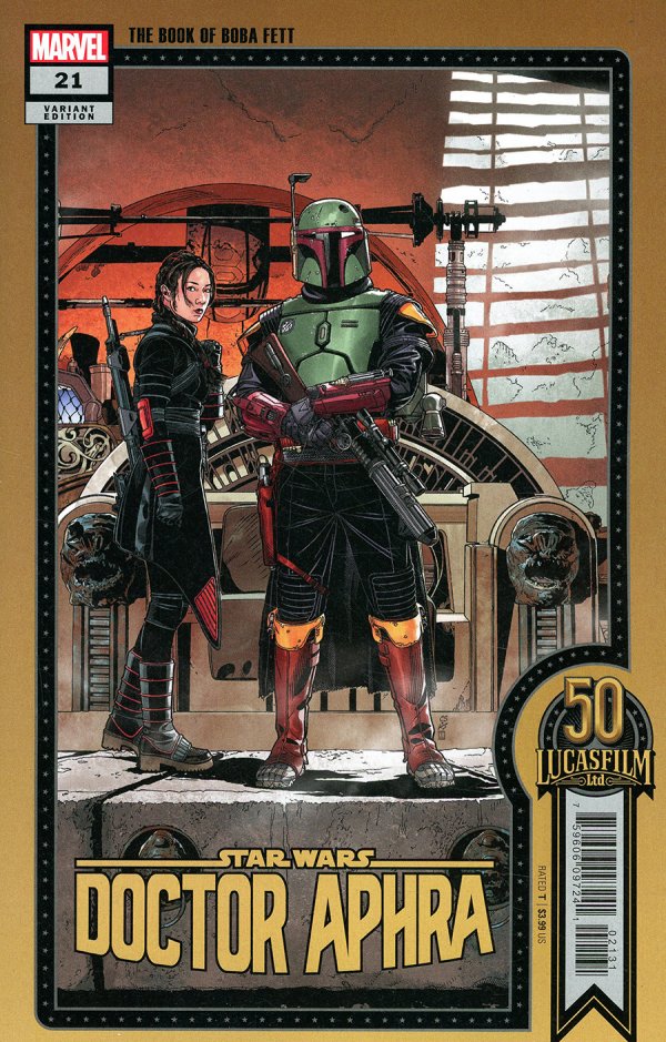 Star Wars Doctor Aphra (2020) #21 [Crimson Reign] Sprouse Lucasfilm 50th Variant <BINS> <OFC>