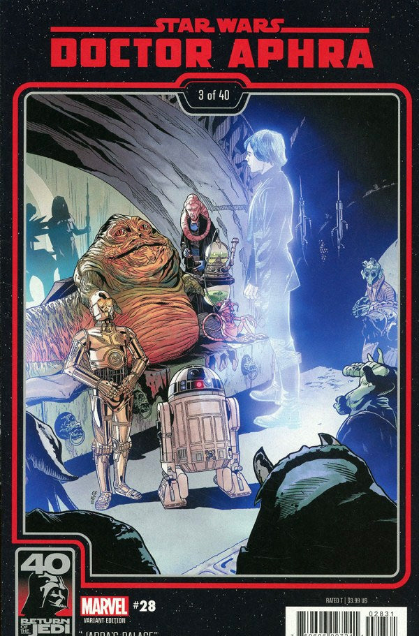 Star Wars Doctor Aphra (2020) #28 Return Jedi 40th Anniversary Variant <BINS> <OFC>
