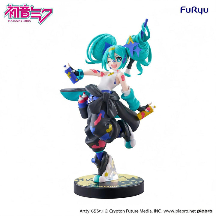 Hatsune Miku: Muchute Paint Girl (Another Color Ver.) PVC Statue