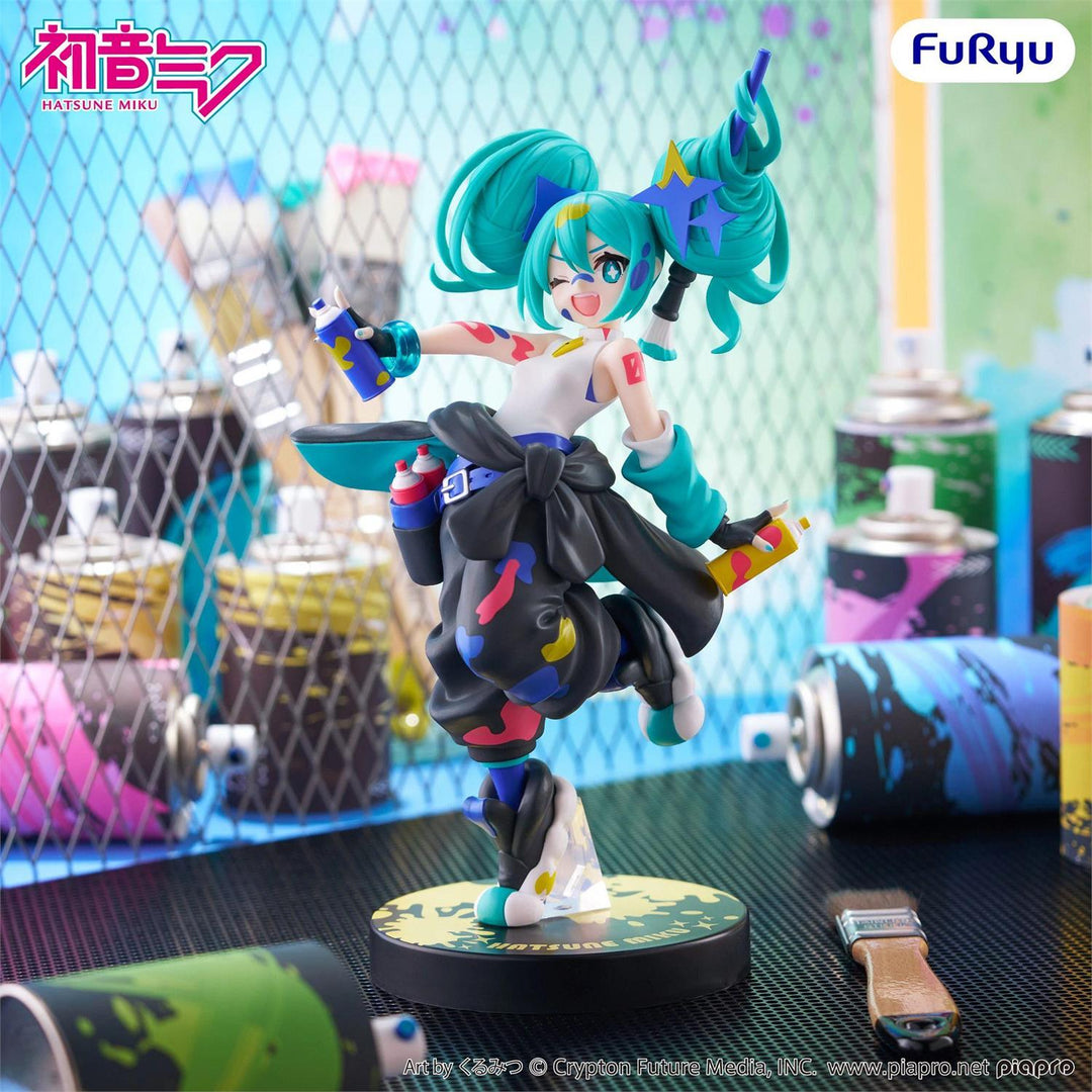 Hatsune Miku: Muchute Paint Girl (Another Color Ver.) PVC Statue