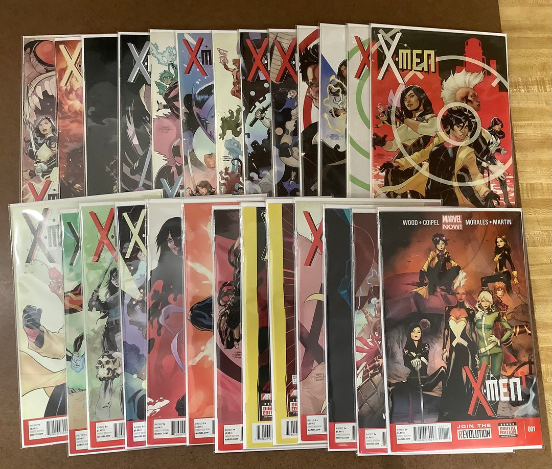 Lot of 26 X-Men (2013) Marvel Comics #1-#26 Complete Series Run Set <OXL-05>