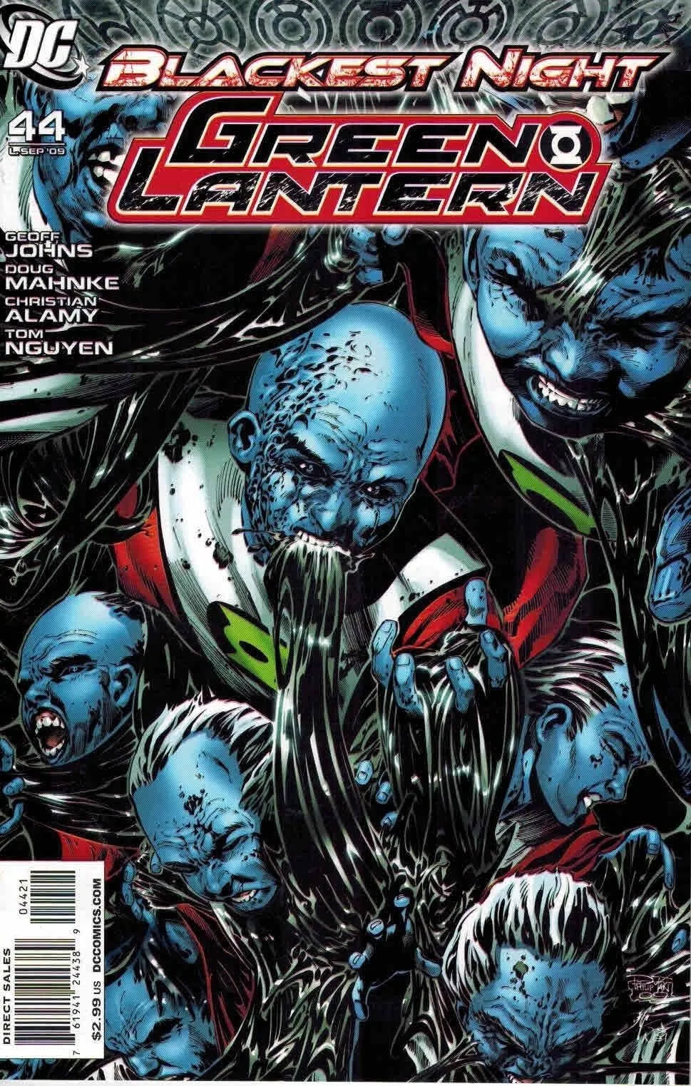 Green Lantern (2005) #44 [Blackest Night] Variant (1:25) Edition <BINS>