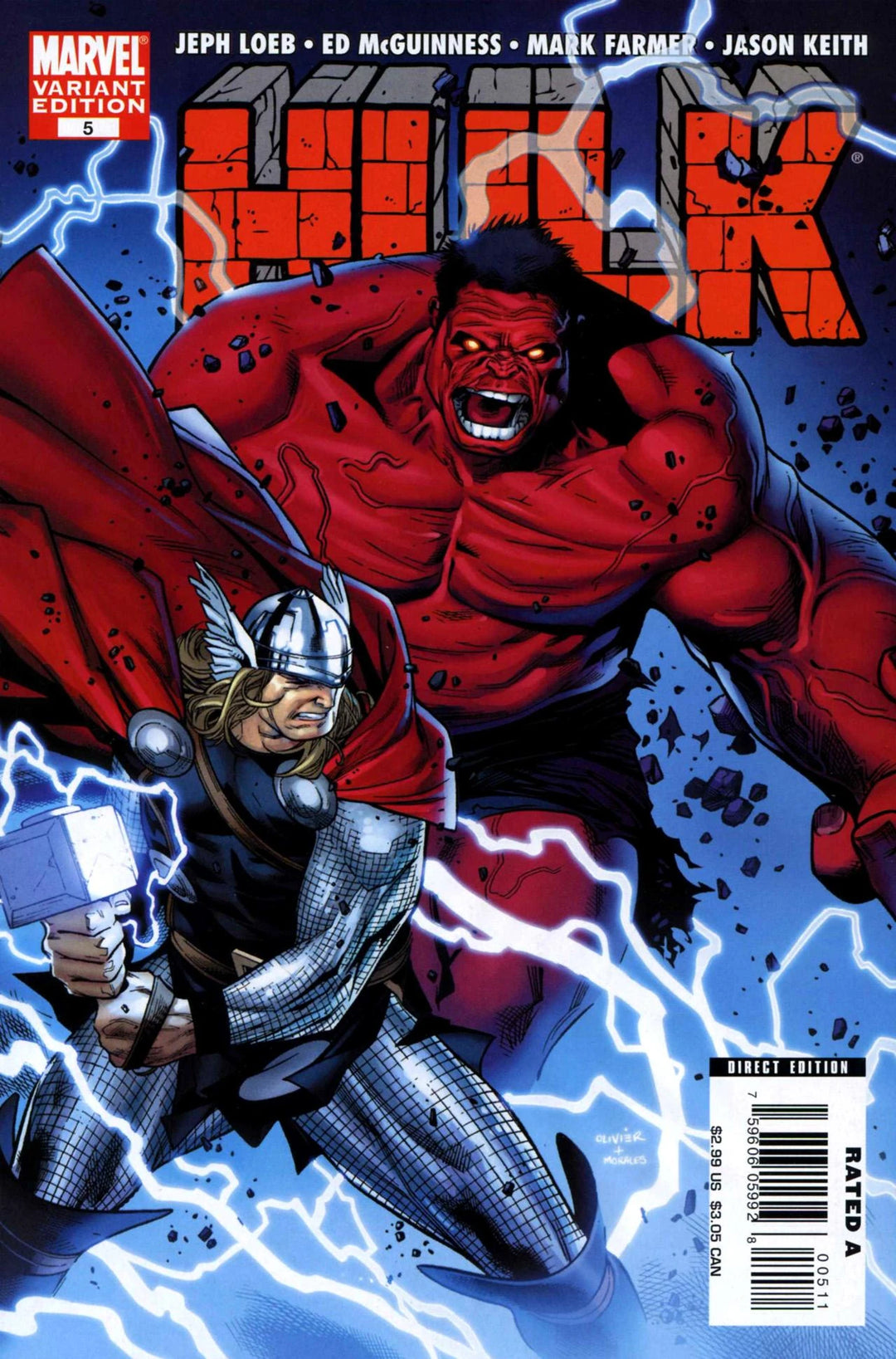 Hulk (2008) #5 Cover B Coipel <BINS>