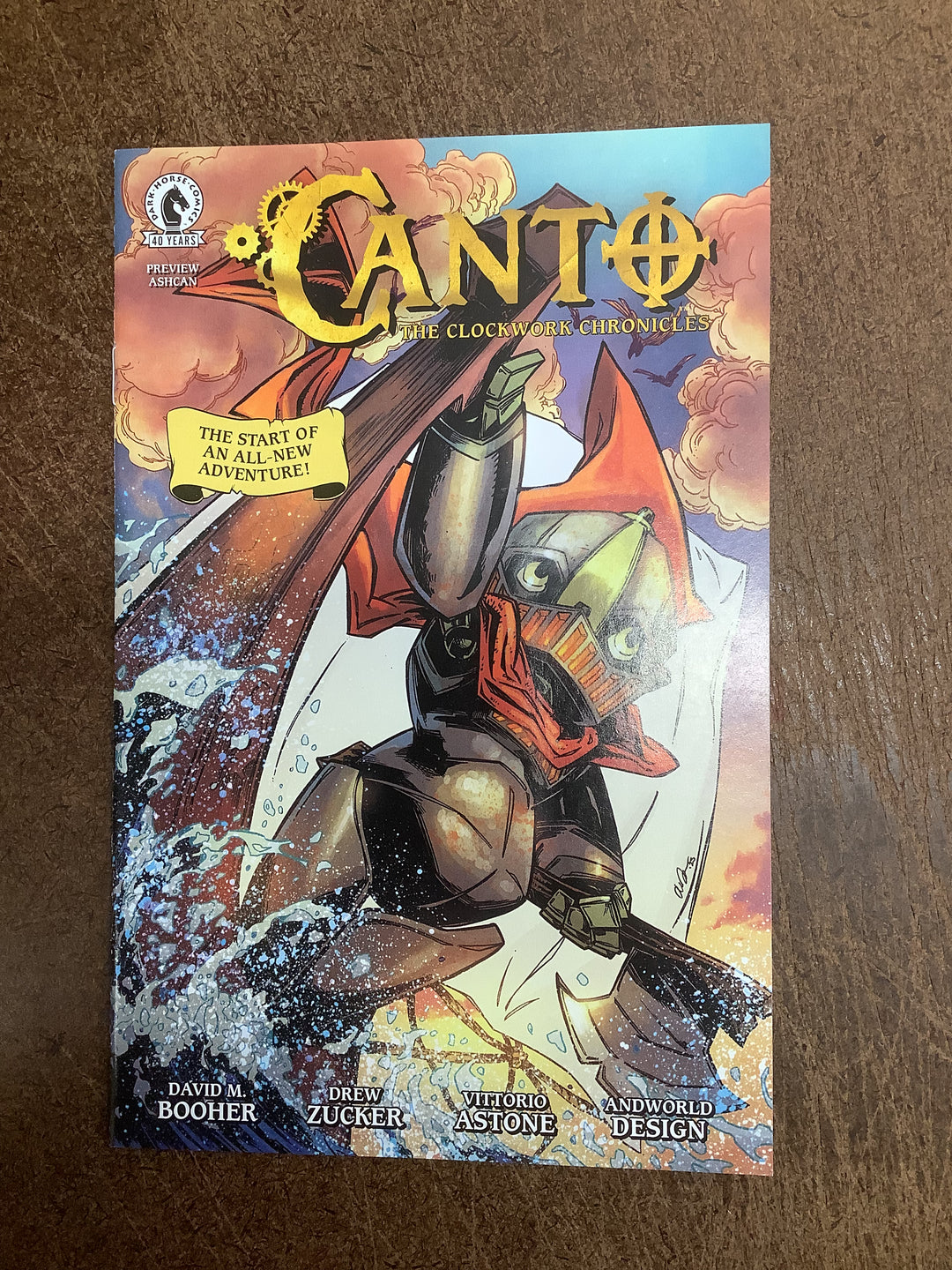 Canto: The Clockwork Chronicles (2026) #1 Cover A Drew Zucker Ashcan Edition <OXV-03>