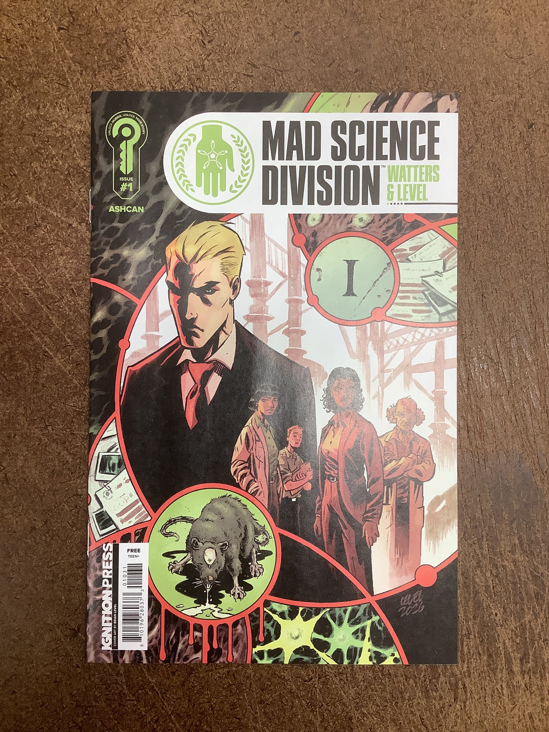 Mad Science Division (2026) #1 Cover A Brian Level Ashcan Edition <OXV-03>