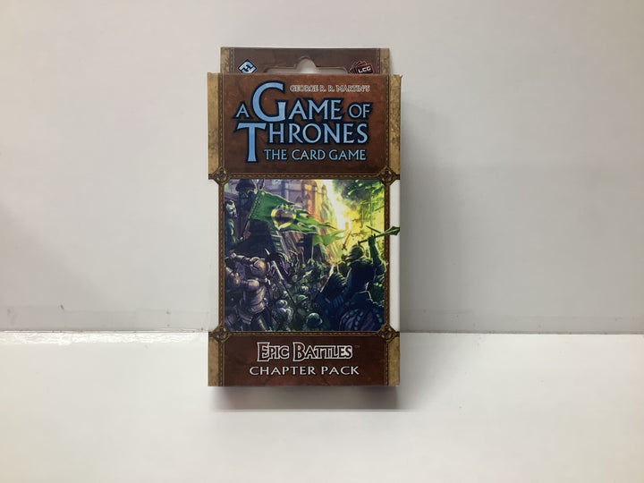 A Game of Thrones: The Card Game A Clash of Arms Chapter Packs