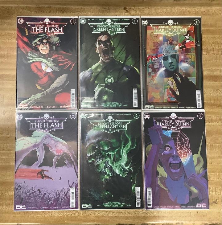 Lot of 48 Knight Terrors DC Comics Series Run with All Tie-Ins Complete Event!