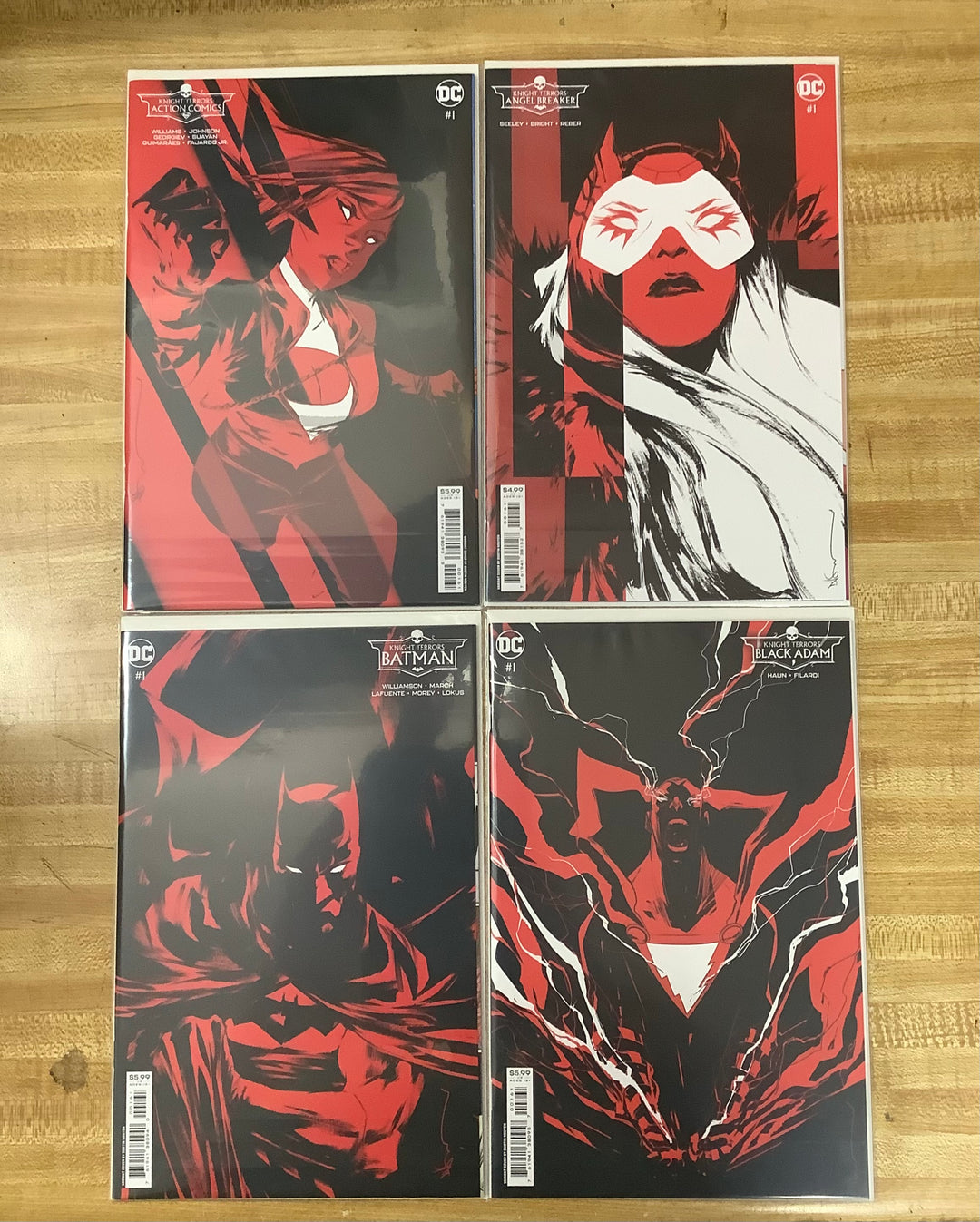 Lot of 20 Knight Terrors DC Comics All Dustin Nguyen Midnight Variant Covers Set!