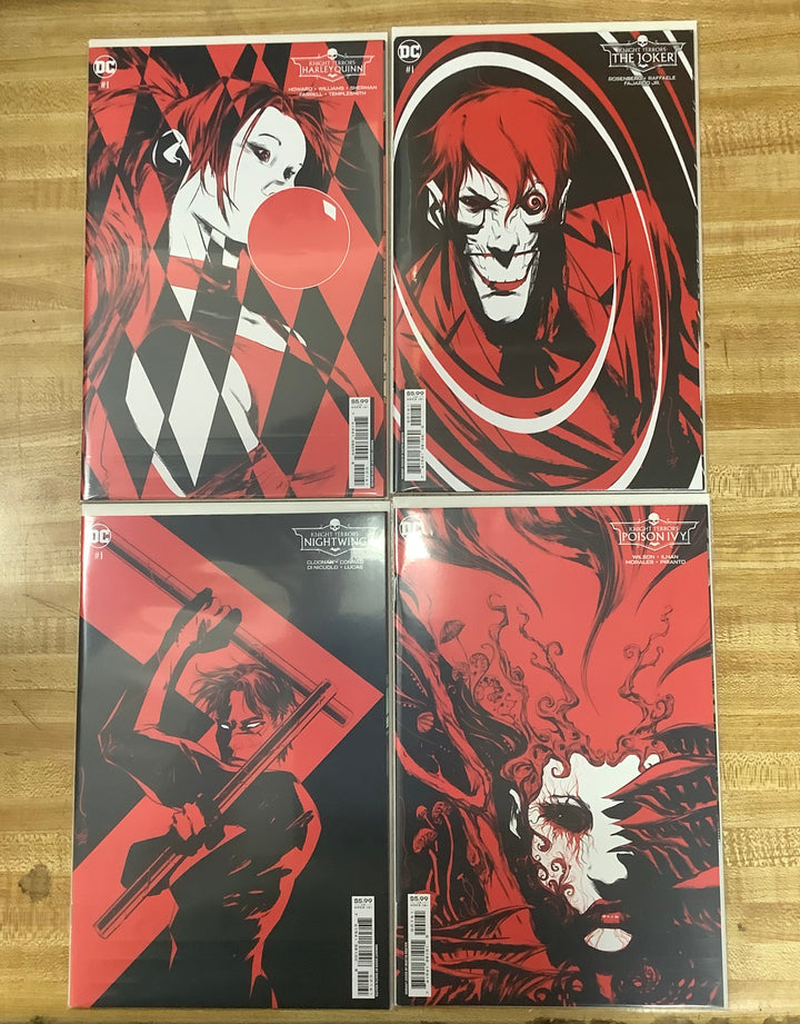 Lot of 20 Knight Terrors DC Comics All Dustin Nguyen Midnight Variant Covers Set!