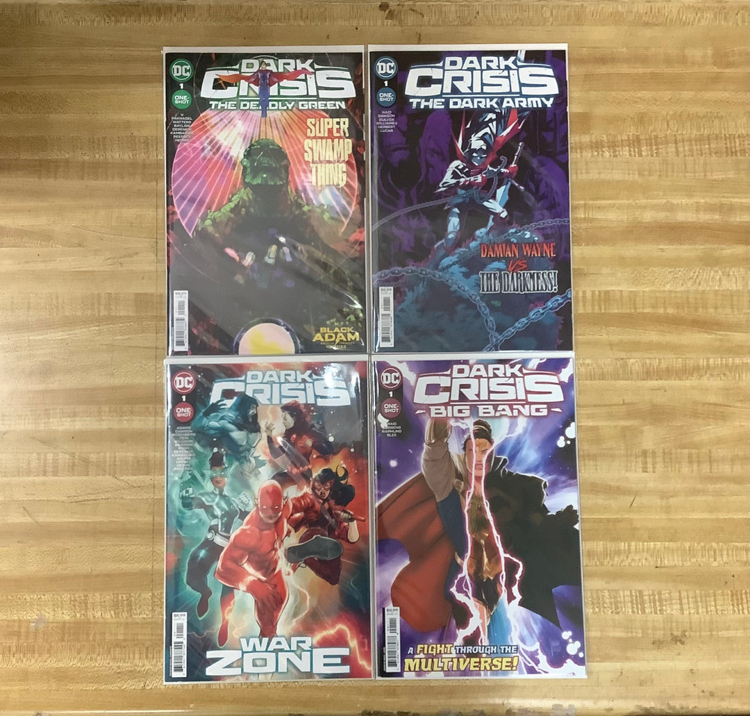 Lot of 31 Dark Crisis (2022) DC Comic Books Complete Event Run with All Tie-Ins!