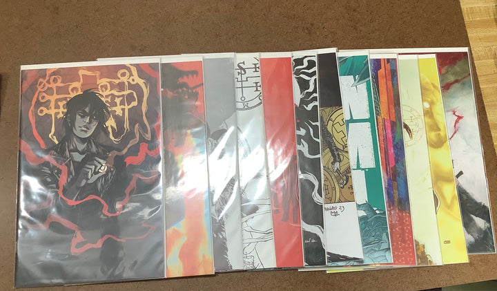 Lot of 12 Damn Them All FOC Reveal Virgin Covers #1-#12 Complete Series Set <OXL-03>