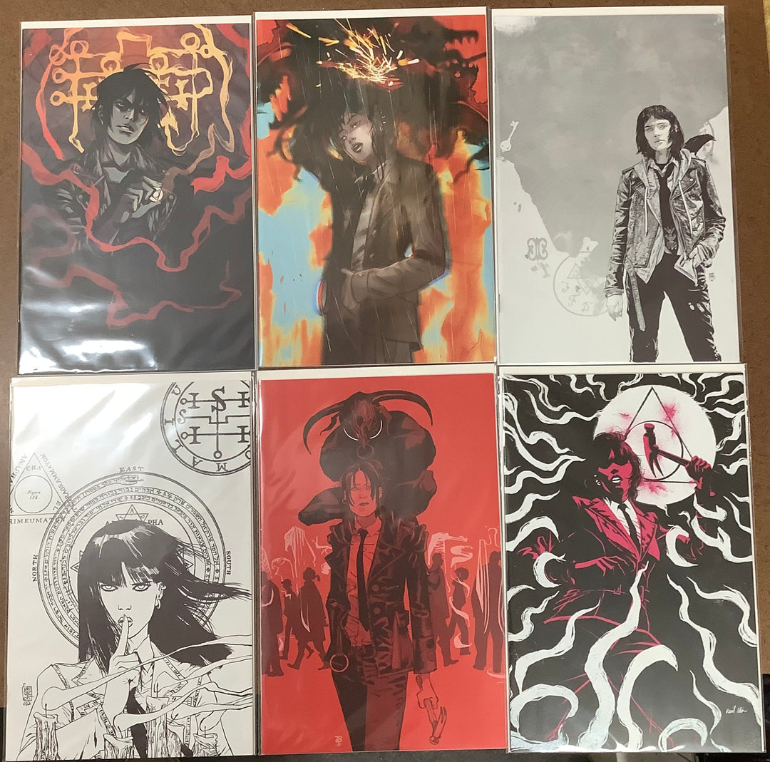 Lot of 12 Damn Them All FOC Reveal Virgin Covers #1-#12 Complete Series Set <OXL-03>