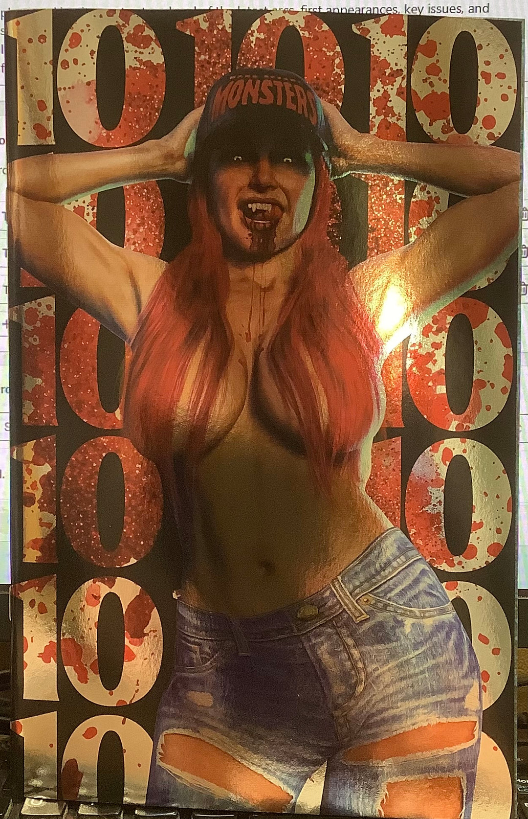 Mark Spears Monsters #10 Cover F Mark Spears (1:50) Fangirl Spot Foil Virgin Variant